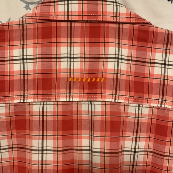 Women's Ariat Rebar LS Western Shirt - Size XXL with Camp Sleeves - Picture 8 of 9